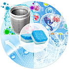 Таблетки для чищення пральної машини, 12 шт Washing machine cleaner/Набір антибактеріальних таблеток, фото 3