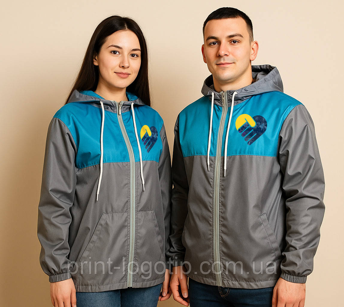 Фірмові вітровки з логотипом, фото 1