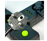 Подовжувач UA Power F43U 3USB на 3 розетки, 6 м, чорний, фото 4