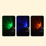 Лампа настільна акумуляторна D09 з бездротовою зарядкою, синя, фото 6