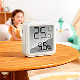 Термометр, гігрометр електронний 2 в 1 Hoco HX40, білий, фото 8