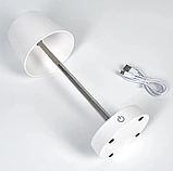 Лампа настільна сенсорна складана HY-8816 9971, біла, фото 2