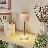 Лампа настільна сенсорна складана HY-8816 9971, біла, фото 3