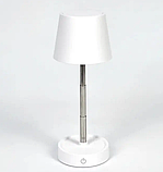 Лампа настільна сенсорна складана HY-8816 9971, біла, фото 4