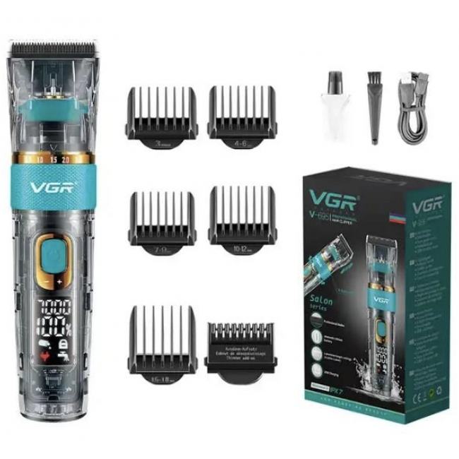Машинка для стриження VGR V-695 3567, прозора