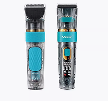 Машинка для стриження VGR V-695 3567, прозора, фото 2