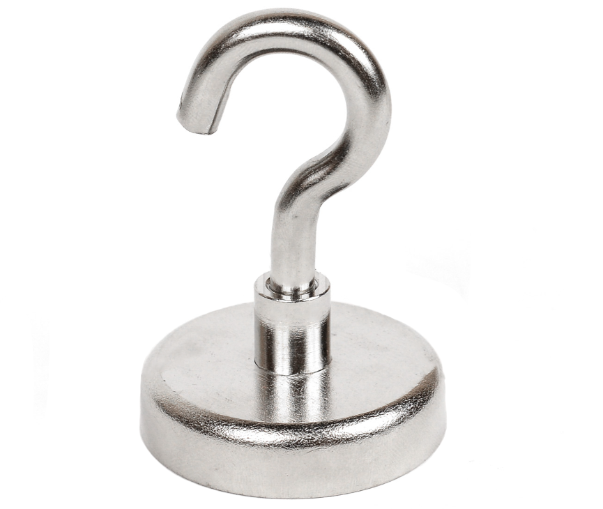 Магніт неодимовий пошуковий із гачком E48 N38 48x10.8 мм 10073