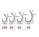 Карповий гачок W4C KRANK (кренк) No 6, фото 2