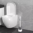 Туалетний йоржик із силіконовою щіткою, що гнуться,/Силіконовий йоржик для унітаза/Ержик для туалету, фото 7