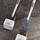 Туалетний йоржик із силіконовою щіткою, що гнуться,/Силіконовий йоржик для унітаза/Ержик для туалету, фото 8