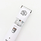 Машинка для стриження тварин Geemy GM 634 / Бездротовий тример для грумінгу котів і собак, фото 7