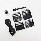 Машинка для стриження тварин Geemy GM 634 / Бездротовий тример для грумінгу котів і собак, фото 9