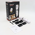 Машинка для стриження тварин Geemy GM 634 / Бездротовий тример для грумінгу котів і собак, фото 10