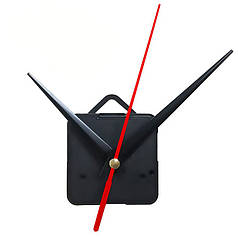 Годинниковий механізм зі стрілками, шток 23 мм, безшумний