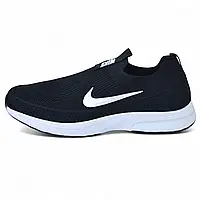 Nike Black White мокасини 43