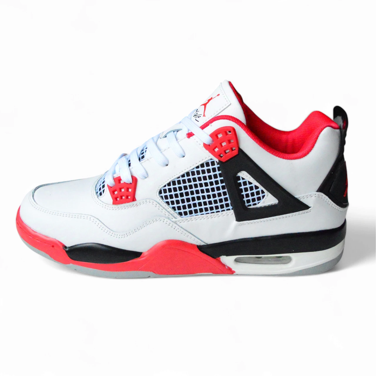 Nike Air Jordan Retro 4 White Red 36, фото 1