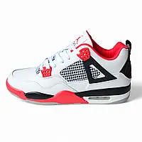 Nike Air Jordan Retro 4 White Red 41