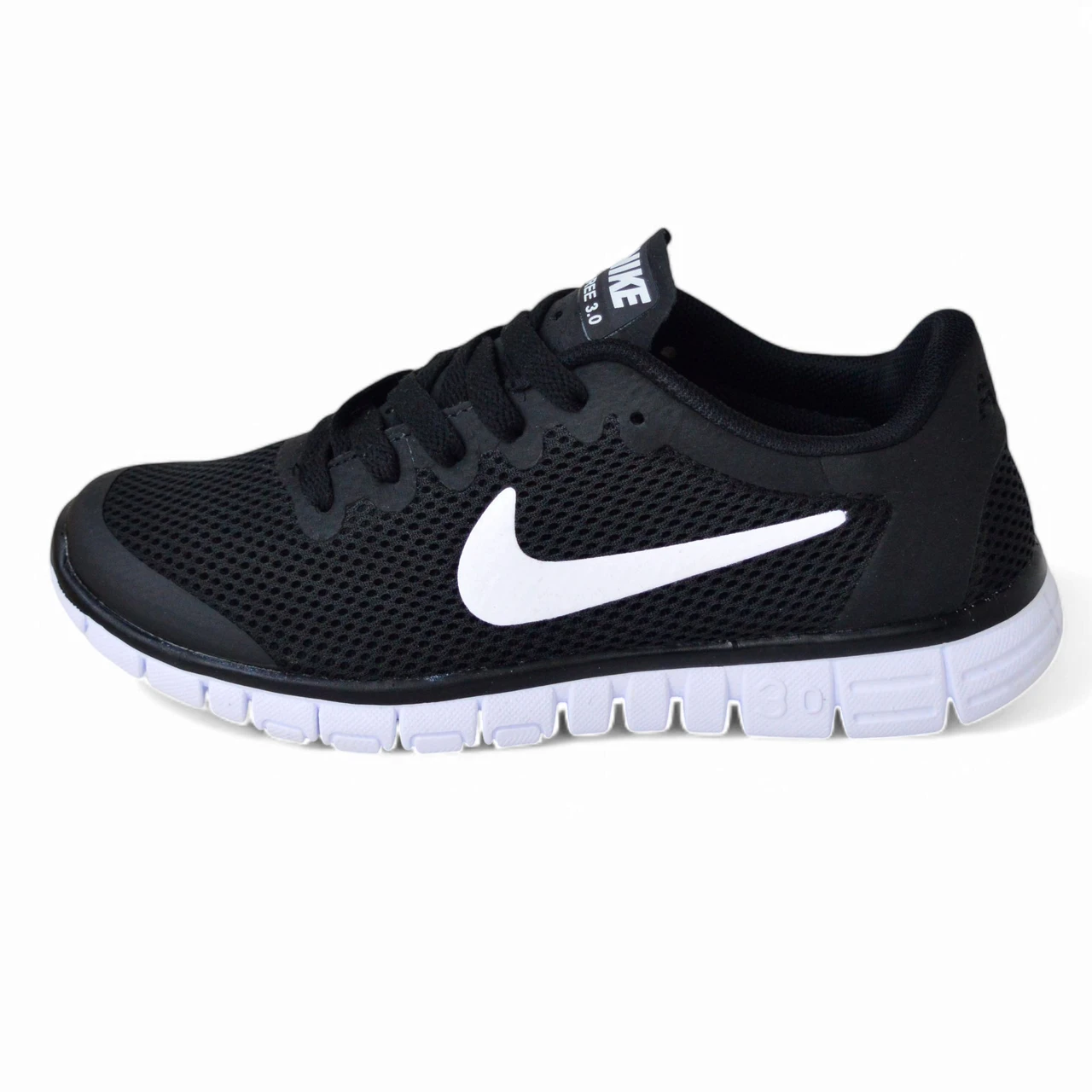 Nike Free Run 3.0 Black White 36, фото 1