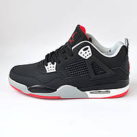 Nike Air Jordan Retro 4 Black Red 41