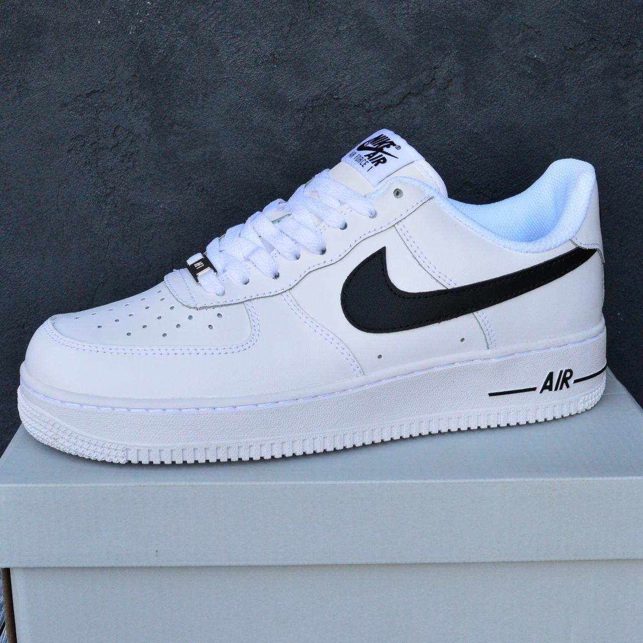 Nike Air Force LF-1 White black, фото 1
