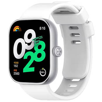 Ремінець силіконовий для фітнес-браслету Xiaomi Smart Band 9Pro / 8Pro White