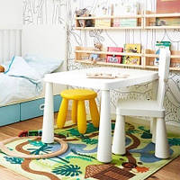 Столик для занять дитячий, Столик пластмасовий дитячий, Ігровий стіл для дітей, Столик дитячий пластиковий IKEA, BSP