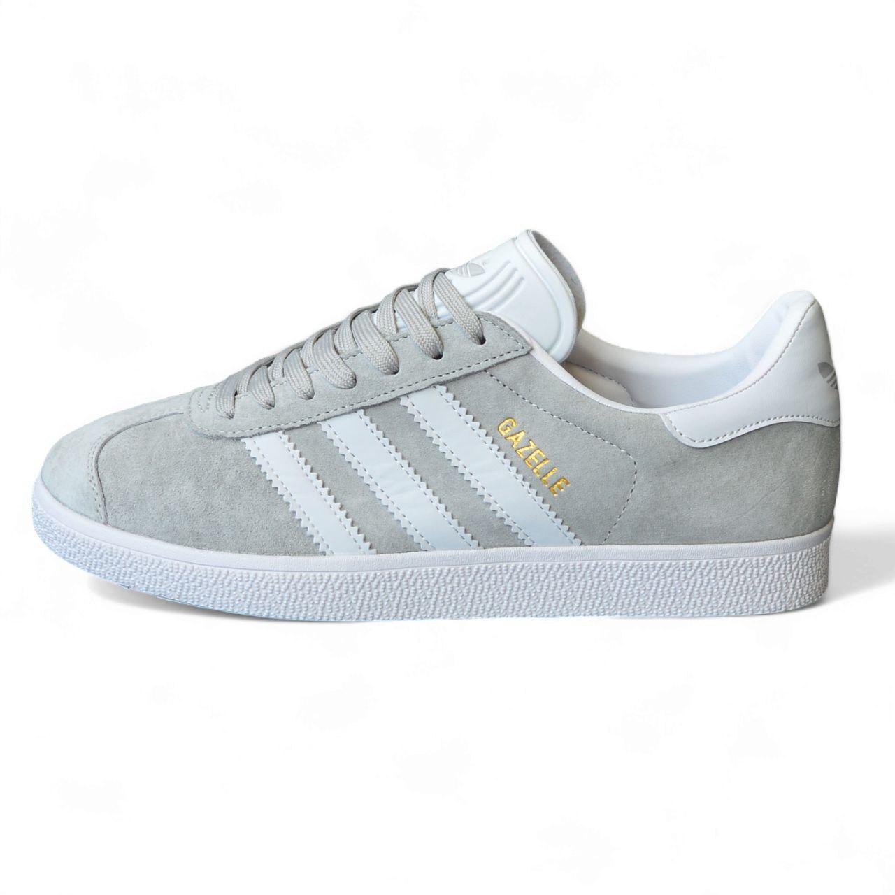 Adidas Gazelle Gray White 36, фото 1