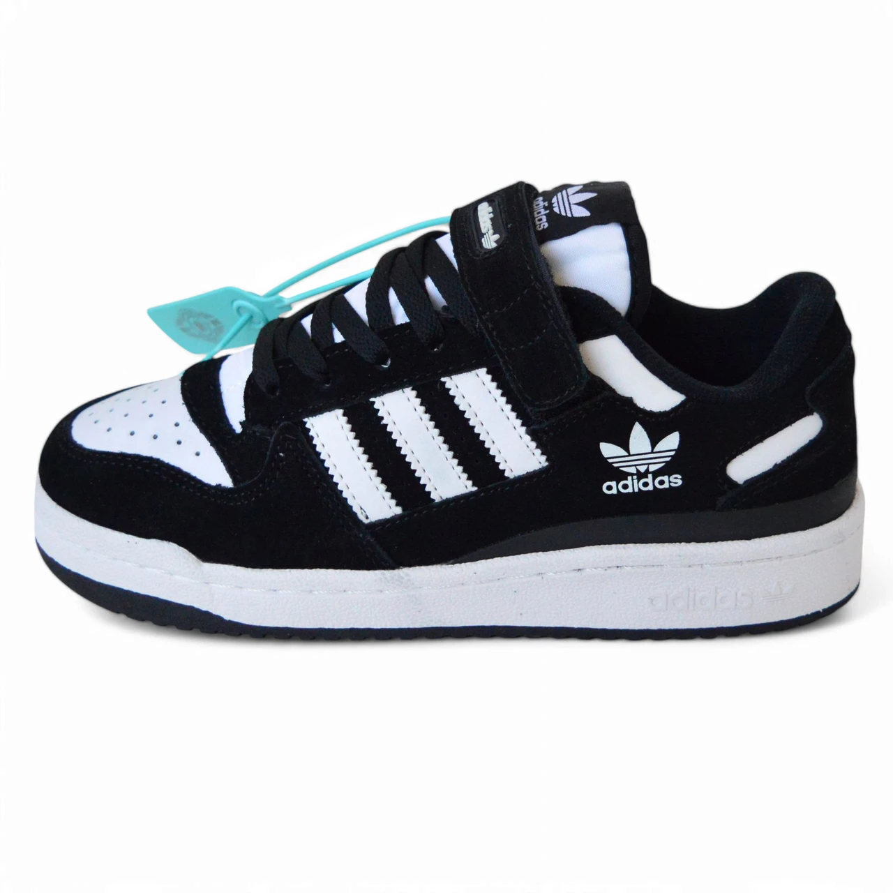Adidas Forum LOW Black White 36, фото 1