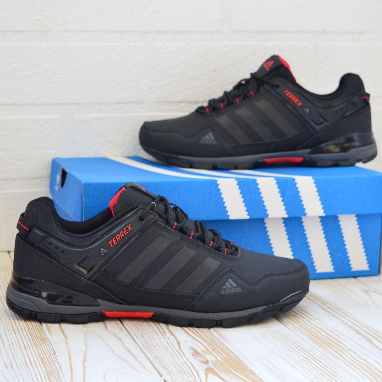 Adidas Terrex Goretex Black Red, фото 1