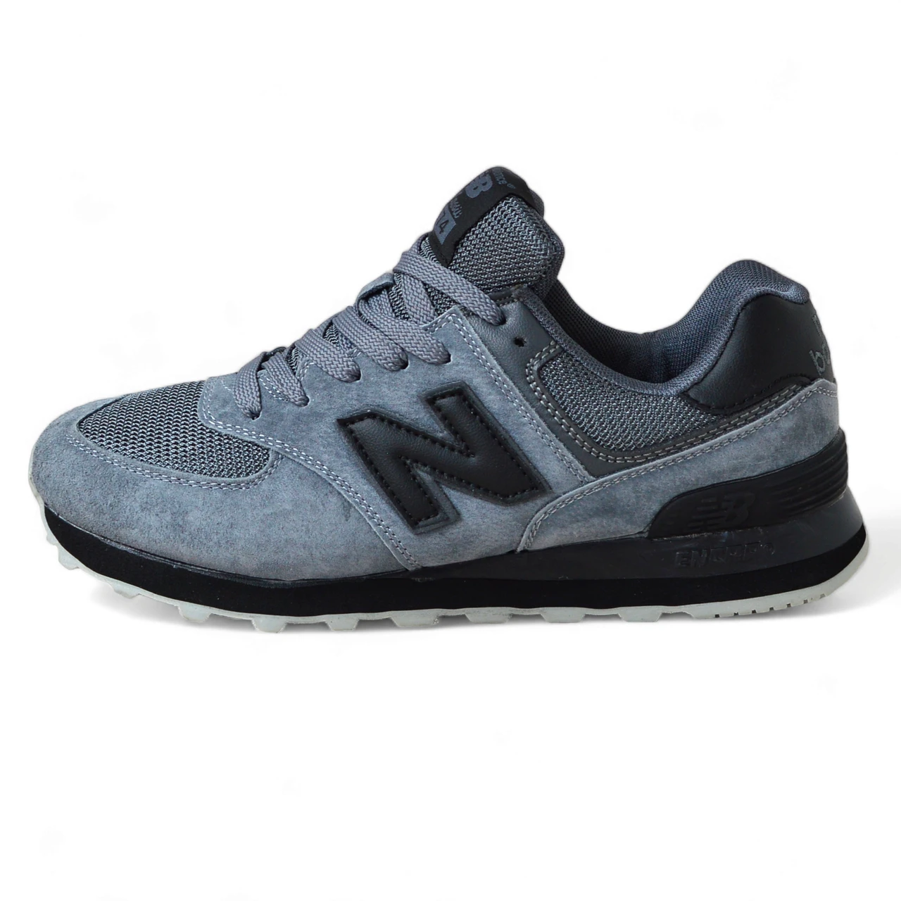 New Balance 574 Gray Black 36, фото 1