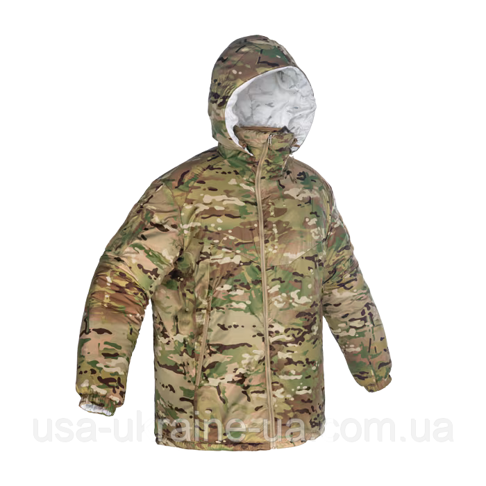 Куртка тактична двустороння Crye Precision ATO™ High Loft Parka колір MultiCam/MultiCam Alpine, Ranger Green/White, фото 1