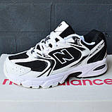 New Balance 530 Running White black, фото 2