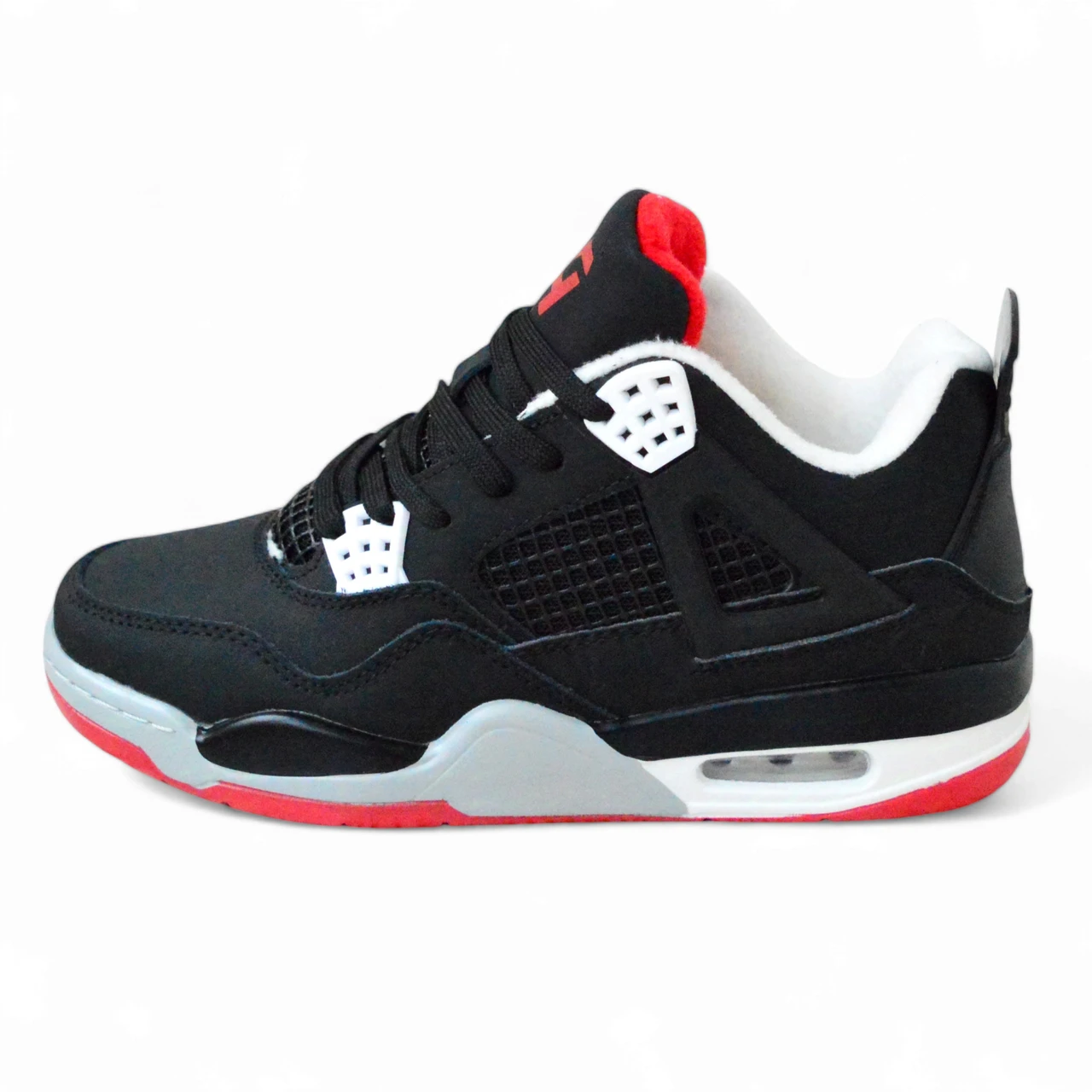 Classica (Nike Air Jordan 4) Black Red 36, фото 1