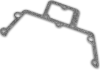 Прокладка задньої кришки ГБЦ