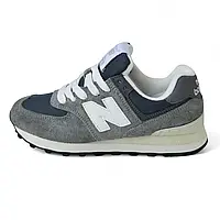New Balance 574 Gray White 36