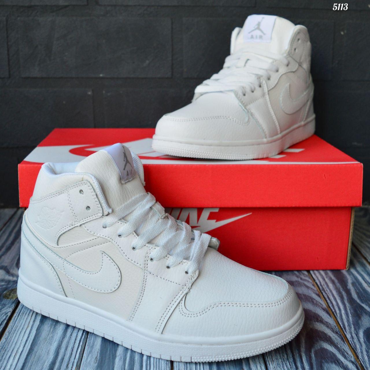 Nike Air Jordan 1 Retro White 36, фото 1