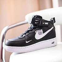 Nike Air Force 1 Mid Black White