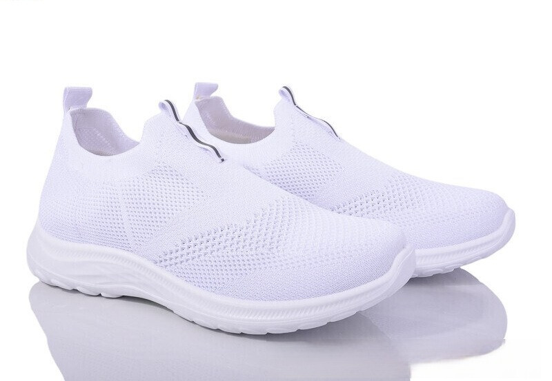 Кросівки жіночі Navigator текстильні без шнурків білі