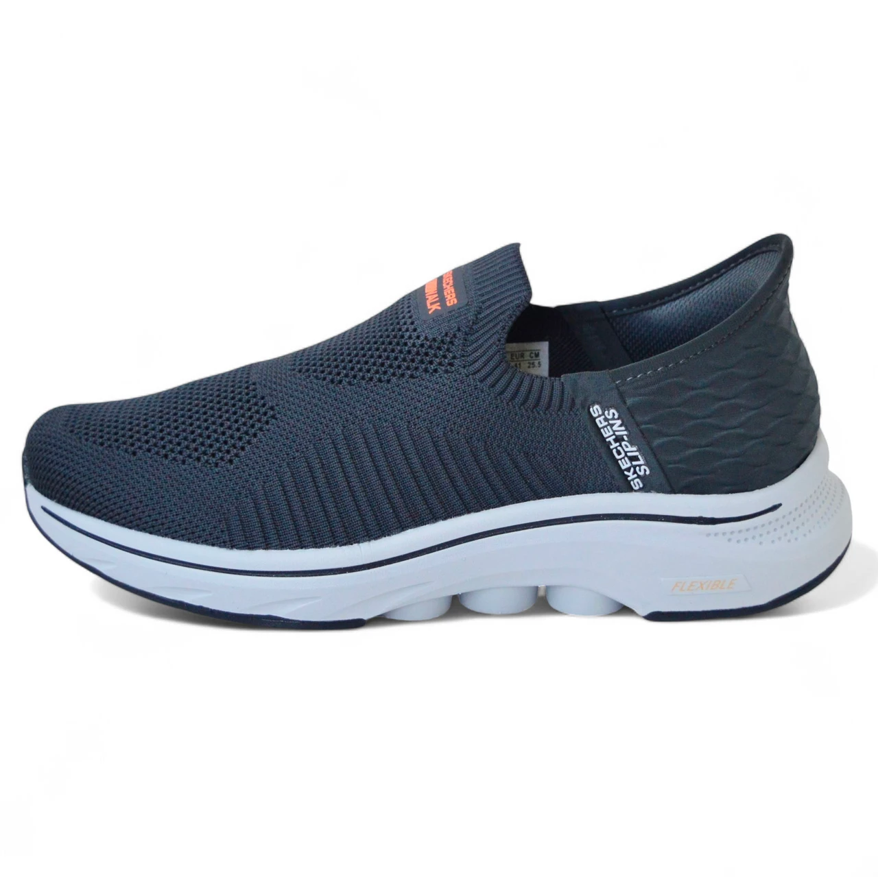 Sketchers Go Walk Gray Orange мокасині 36, фото 1