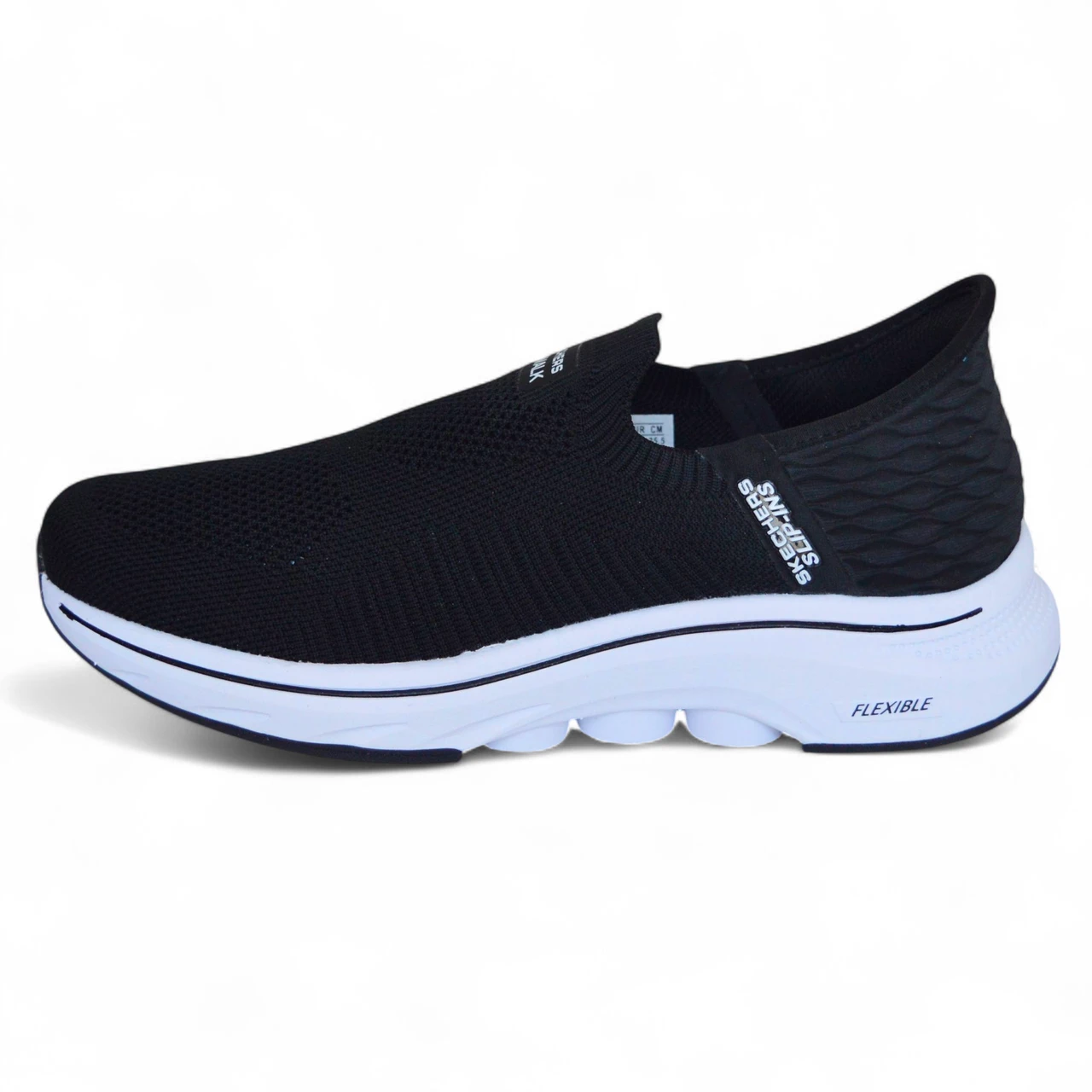 Sketchers Go Walk Black White мокасині 36, фото 1