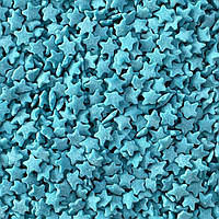 Посипка фігурна блакитна “Зірочки”