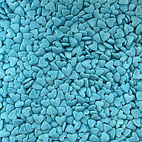 Посипка фігурна блакитна “Сердечка”