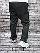 Чоловічі широкі штани баггі скейтер Willmen Туреччина — котон, стиль streetwear ,36, Чорний, фото 2