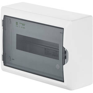 Щиток зовнішній під 12 автоматів Elektro Plast Economic Box 12 2503-01-RN1/12 (N + PE) EP LUX IP40
