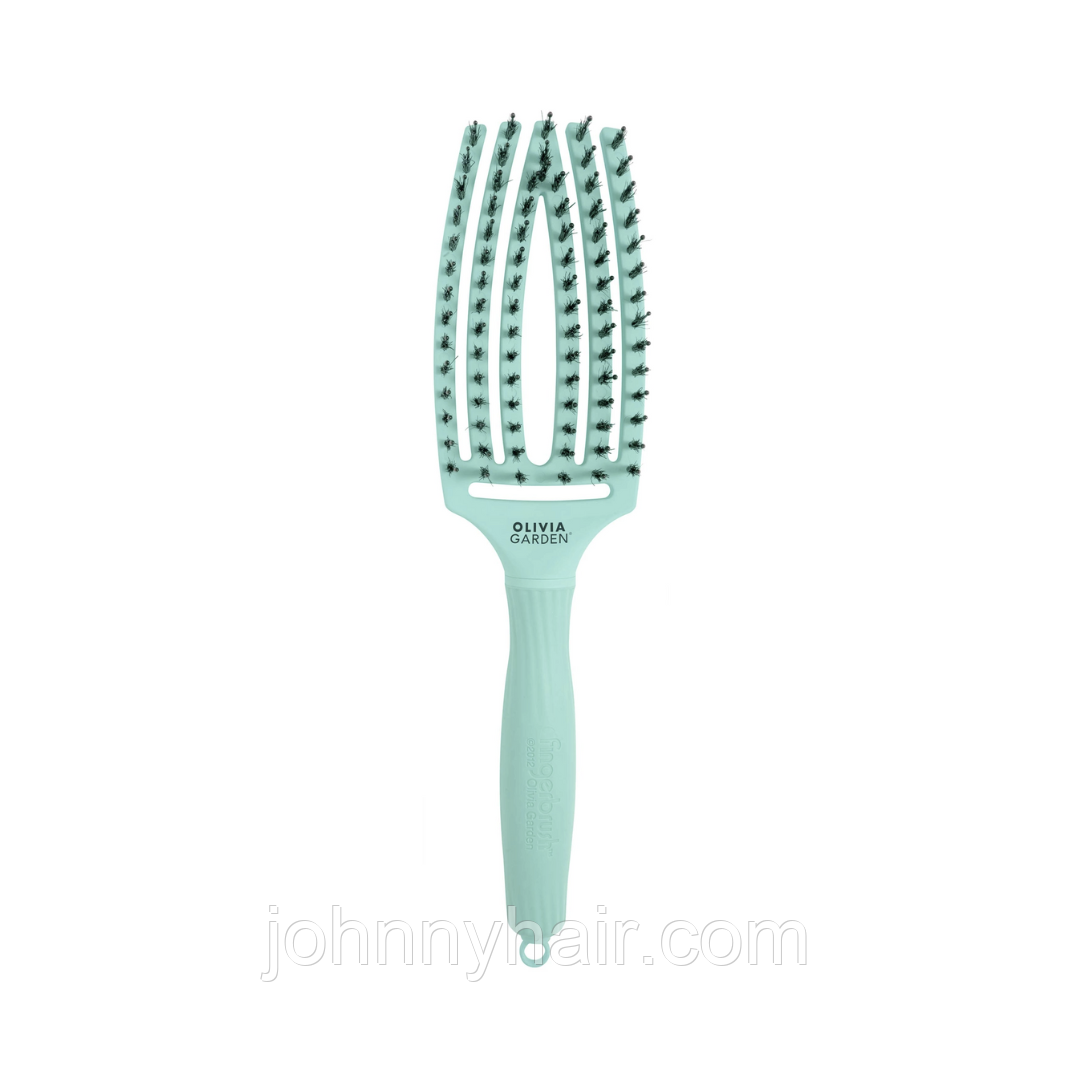 Щітка OG FINGERBRUSH Care Iconic Boar&Nylon Mint M, фото 1