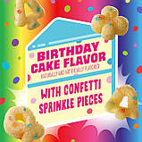 Сухий сніданок Lucky Charms Rainbow Sprinkles Cereal Birthday Cake Flavor 520г, фото 4