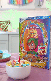 Сухий сніданок Lucky Charms Rainbow Sprinkles Cereal Birthday Cake Flavor 520г, фото 2