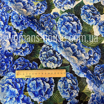 Тканина шифон друкований принт 150 см Україна Китай Рулон від 50 м