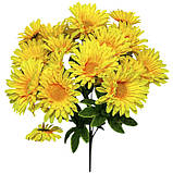 Штучні квіти букет ромашки та ромашечки, 48см, фото 7