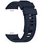 Ремінець силіконовий для смарт-годинника Xiaomi Redmi Watch 5 / 4 Dark blue, фото 3